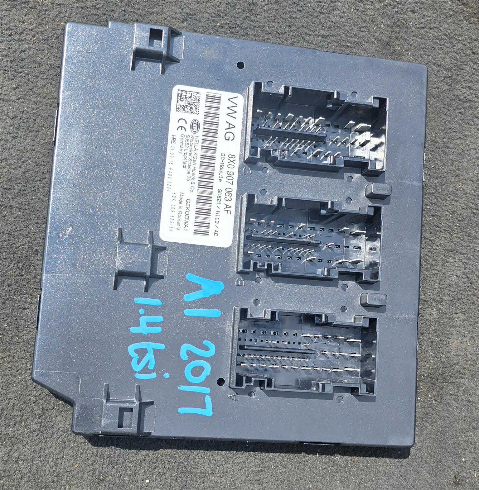 New stock arrivals Bcm/ body control module Audi a1 1.4 tsi 8x0 907 063 af - Private Seller New stock arrivals Bcm/ body control module Audi a1 1.4 tsi 8x0 907 063 af - Private Seller