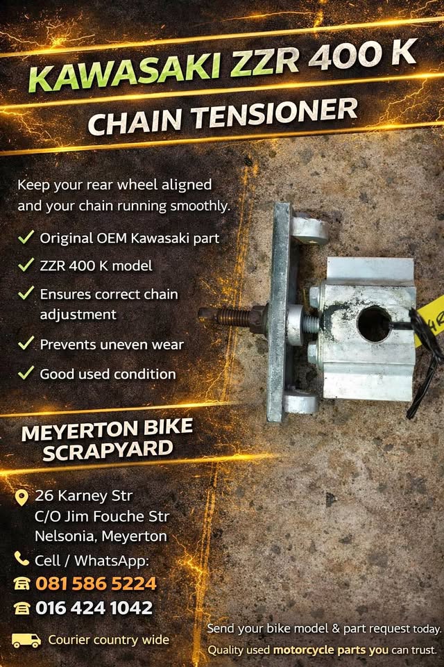 Kawasaki ZZR 400 chain tentioner. - Private Seller Kawasaki ZZR 400 chain tentioner. - Private Seller