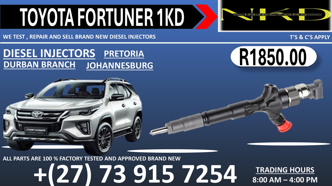 Injectors Fortuner Toyota 1KD - Private Seller Injectors Fortuner Toyota 1KD - Private Seller