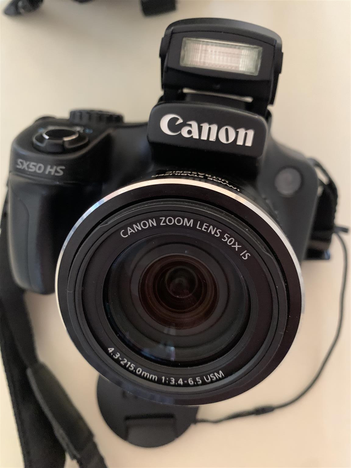 CANON SX50HS PS, Full HD 50x zoom, Image stabilizer, Ultrasonic