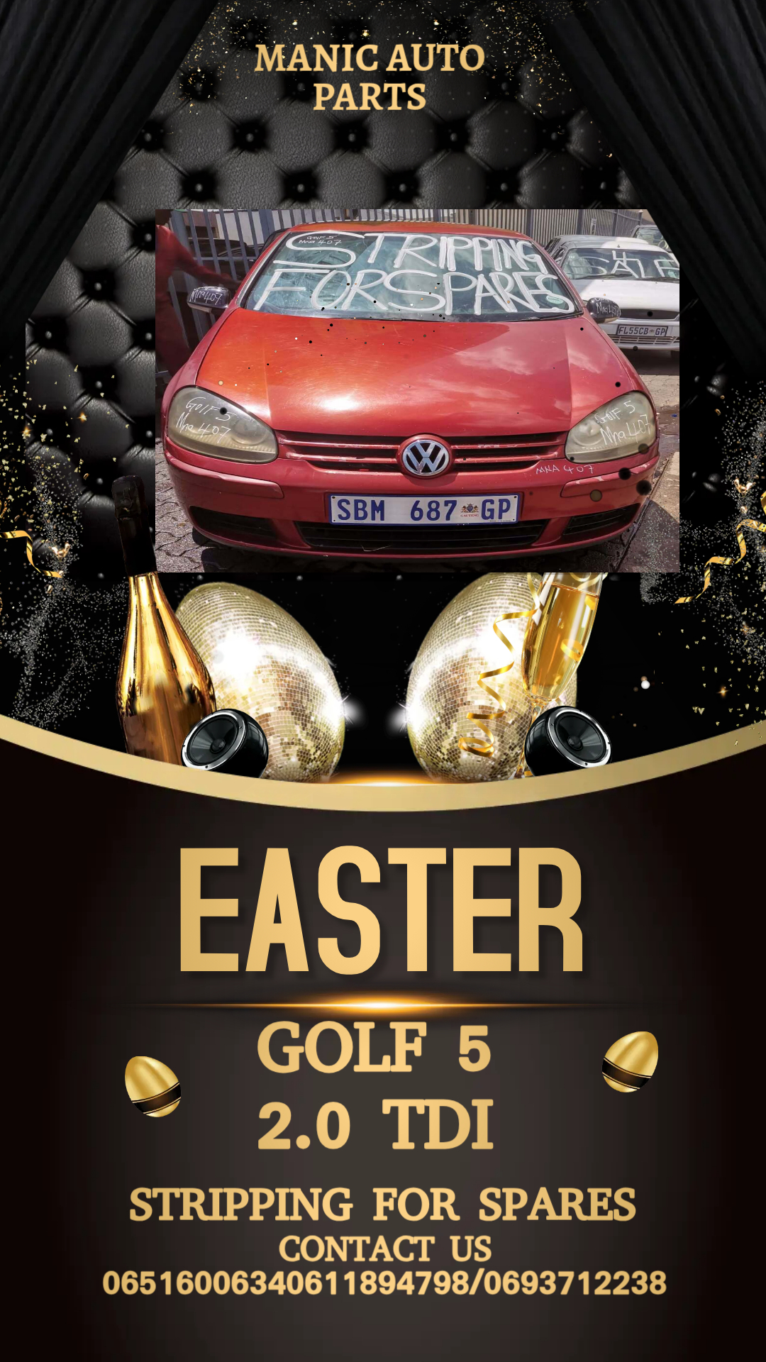 GOLF 5 2.0 TDI BLM stripping - Private Seller GOLF 5 2.0 TDI BLM stripping - Private Seller