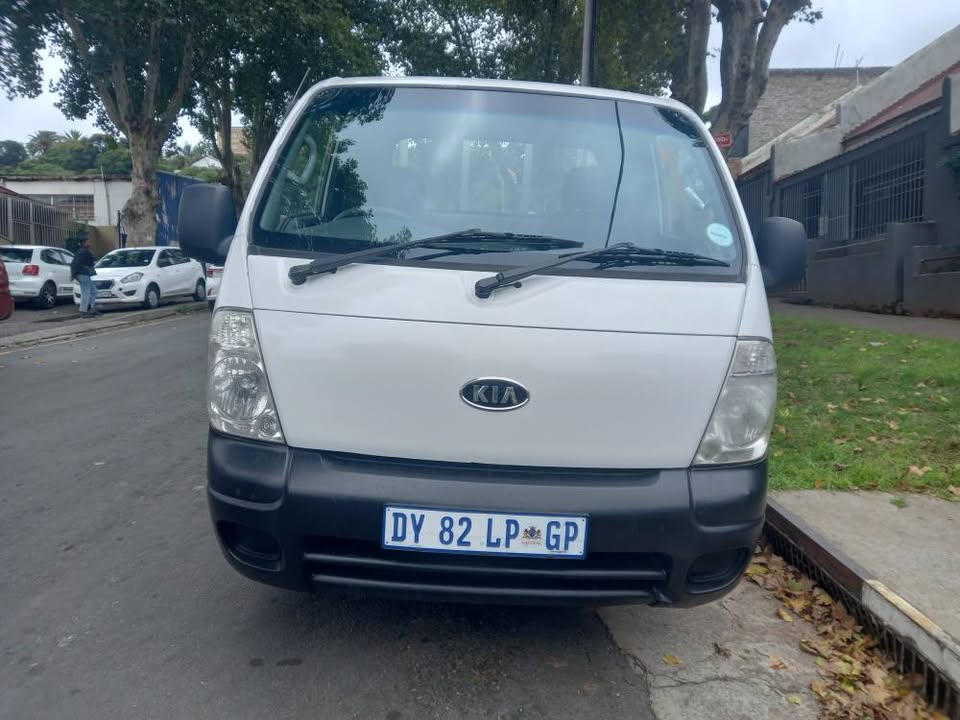 2012 Kia K2700 Bakkie 2.7D Diesel, Manual, White Color, Mileage