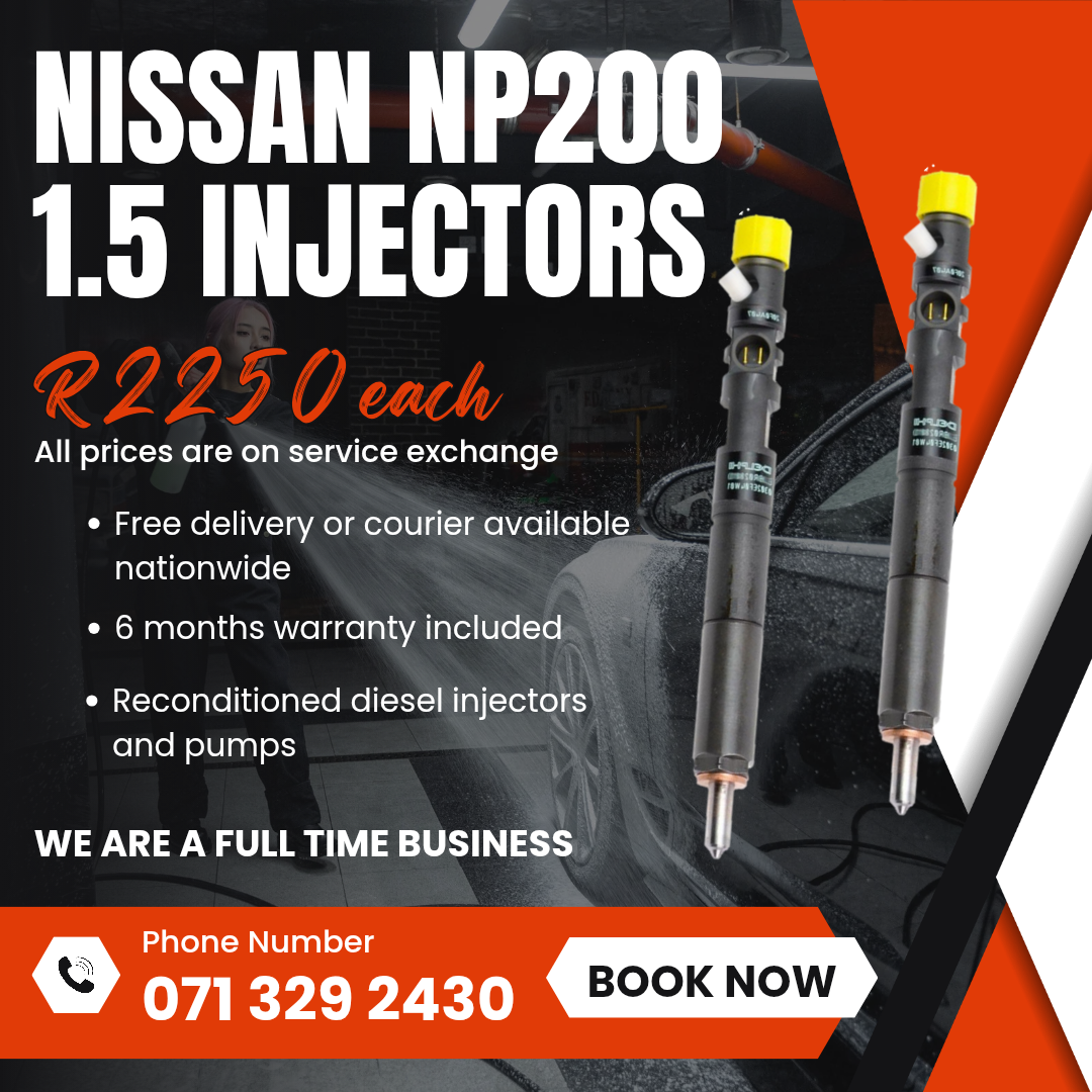 NISSAN NP200 1.5 INJECTORS FOR SALE WITH WARRANTY - Private Seller NISSAN NP200 1.5 INJECTORS FOR SALE WITH WARRANTY - Private Seller