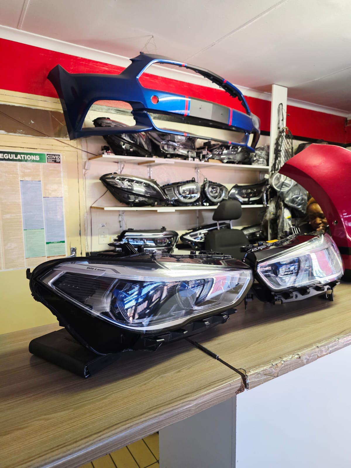 2022 BMW G05 X5 LASER LED HEADLIGHT BOTH LEFT AND RIGHT FOR SALE