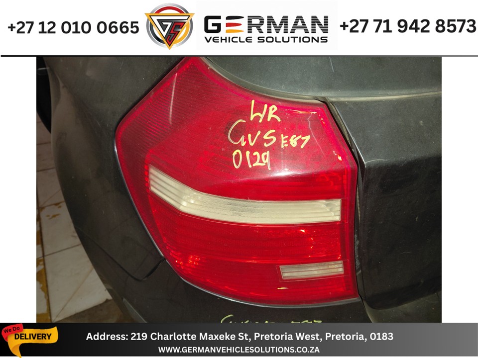 BMW 118i e87 tail lights for sale second hand oem units - Private Seller BMW 118i e87 tail lights for sale second hand oem units - Private Seller