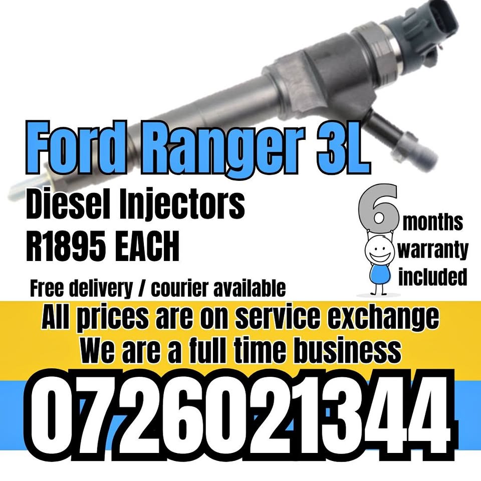 Used Ford Ranger 3L diesel injectors for sale for sale in Western Cape ...