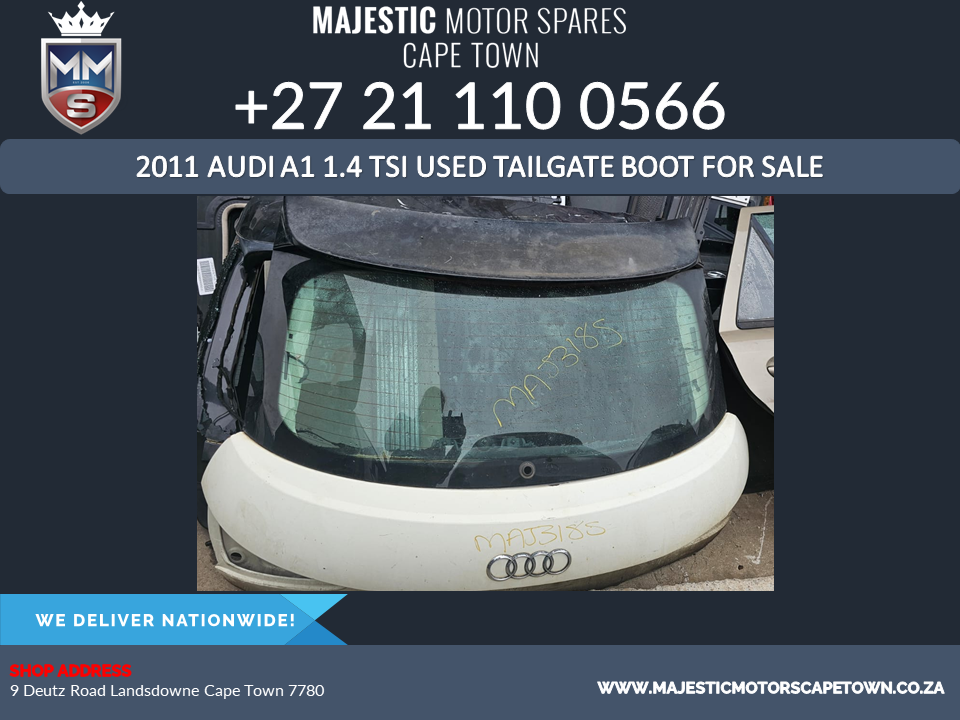2011 Audi A1 1.4 TSI Used Tailgate For Sale - Private Seller