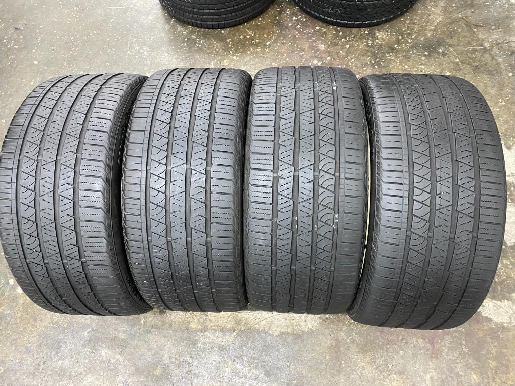 4 x 285/40/22 Continental Cross contact. 80% life - Private Seller