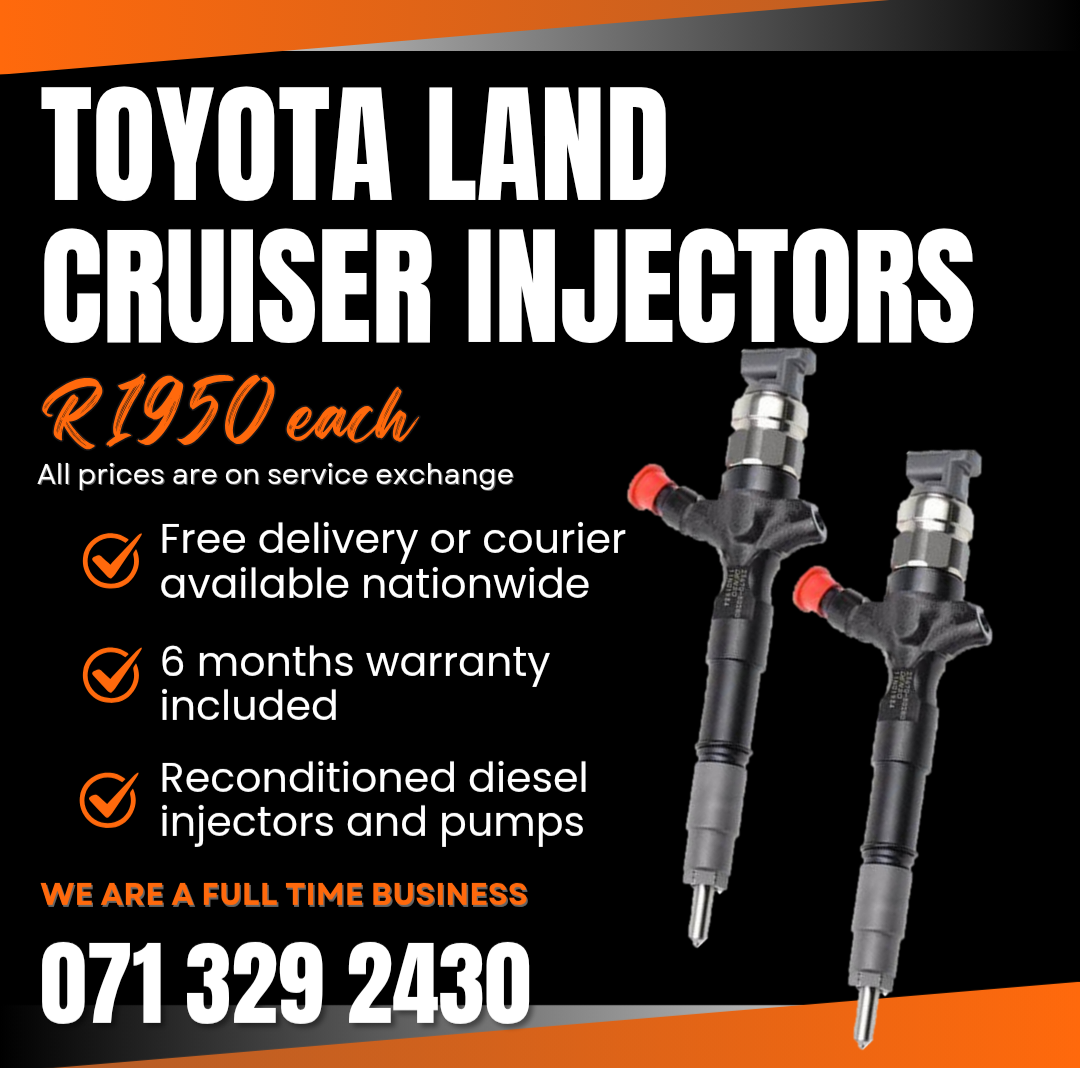 TOYOTA LAND CRUISER 3.0 INJECTORS FOR SALE WITH WARRANTY INCLUDED - Private Seller TOYOTA LAND CRUISER 3.0 INJECTORS FOR SALE WITH WARRANTY INCLUDED - Private Seller