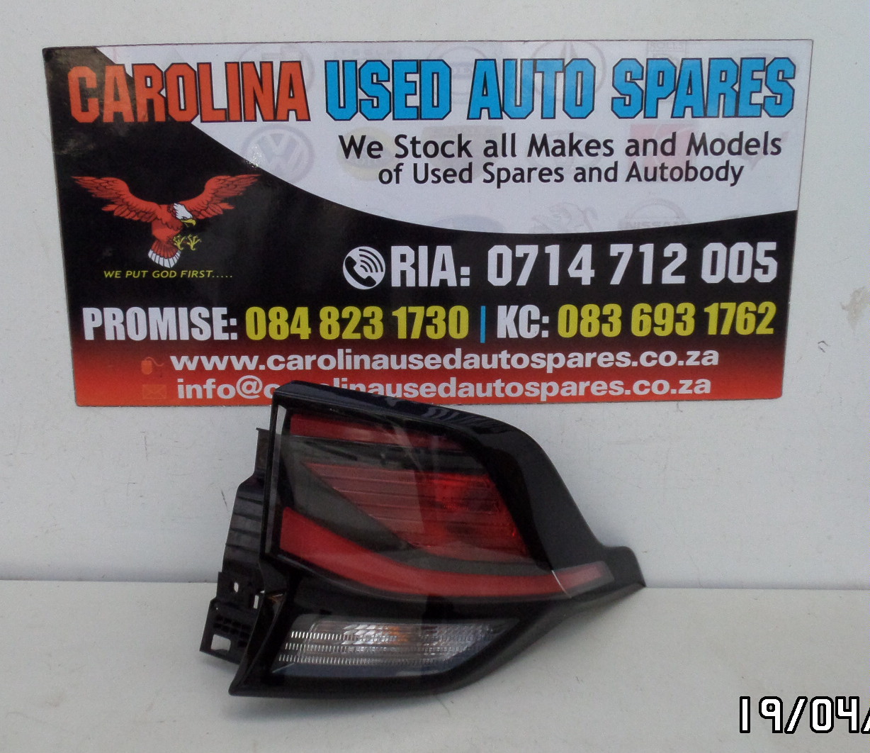 Kia Sportage right side outer taillight - Private Seller Kia Sportage right side outer taillight - Private Seller