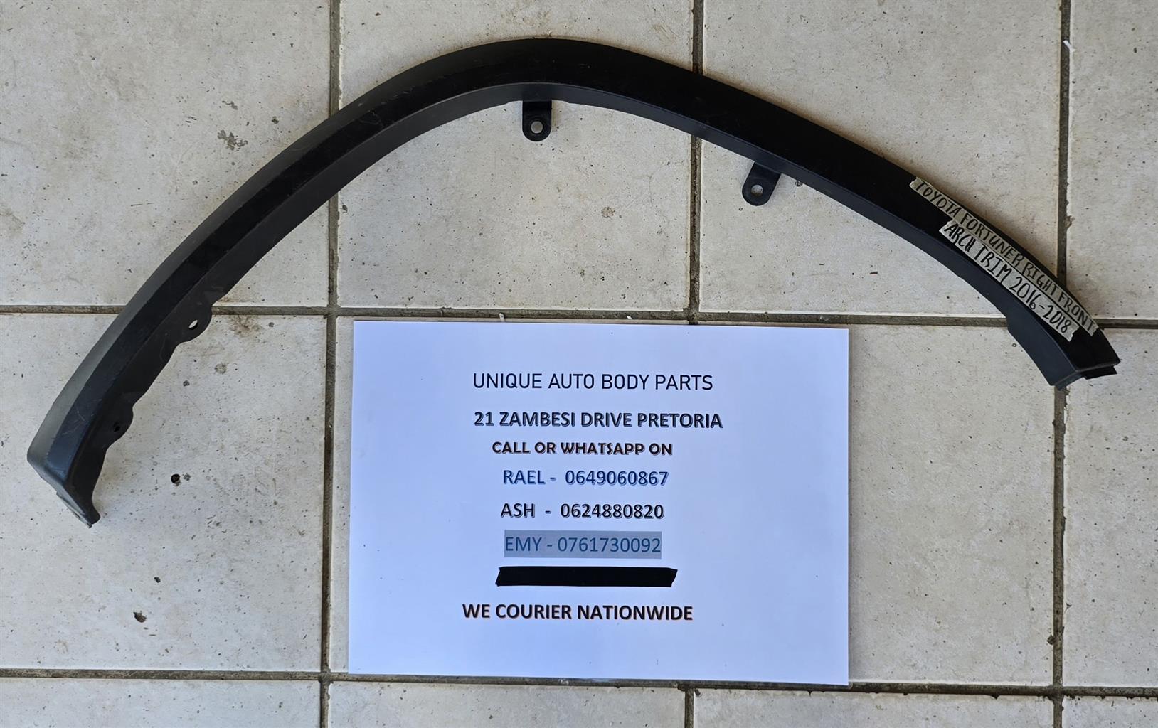 Toyota Fortuner GD6 Right Front Wheel Arch (Genuine) Toyota Fortuner GD6 Right Front Wheel Arch (Genuine)