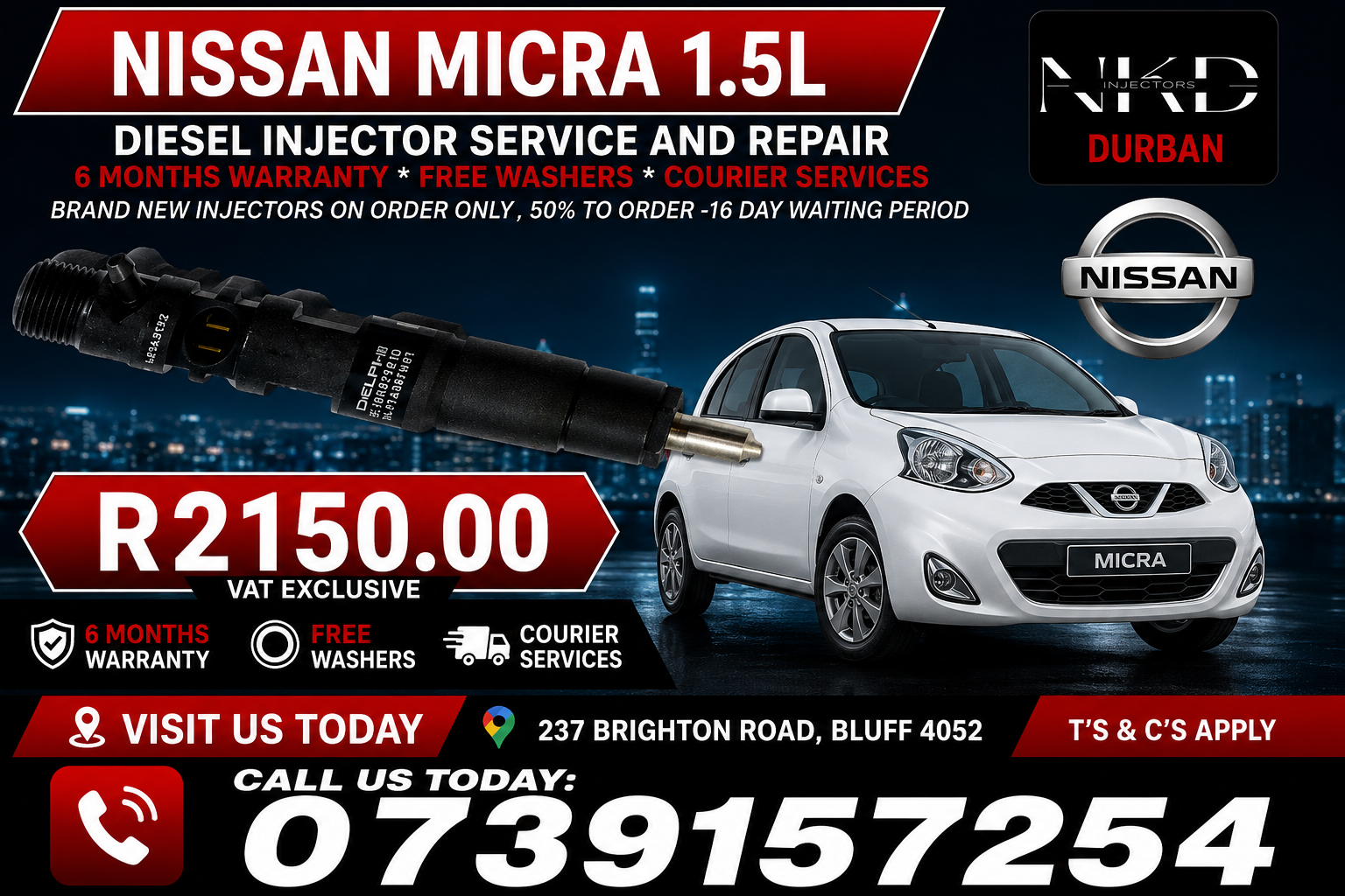 Nissan_Micra_1.5L_Diesel_Fuel_Injectors_To_Repair - Private Seller Nissan_Micra_1.5L_Diesel_Fuel_Injectors_To_Repair - Private Seller