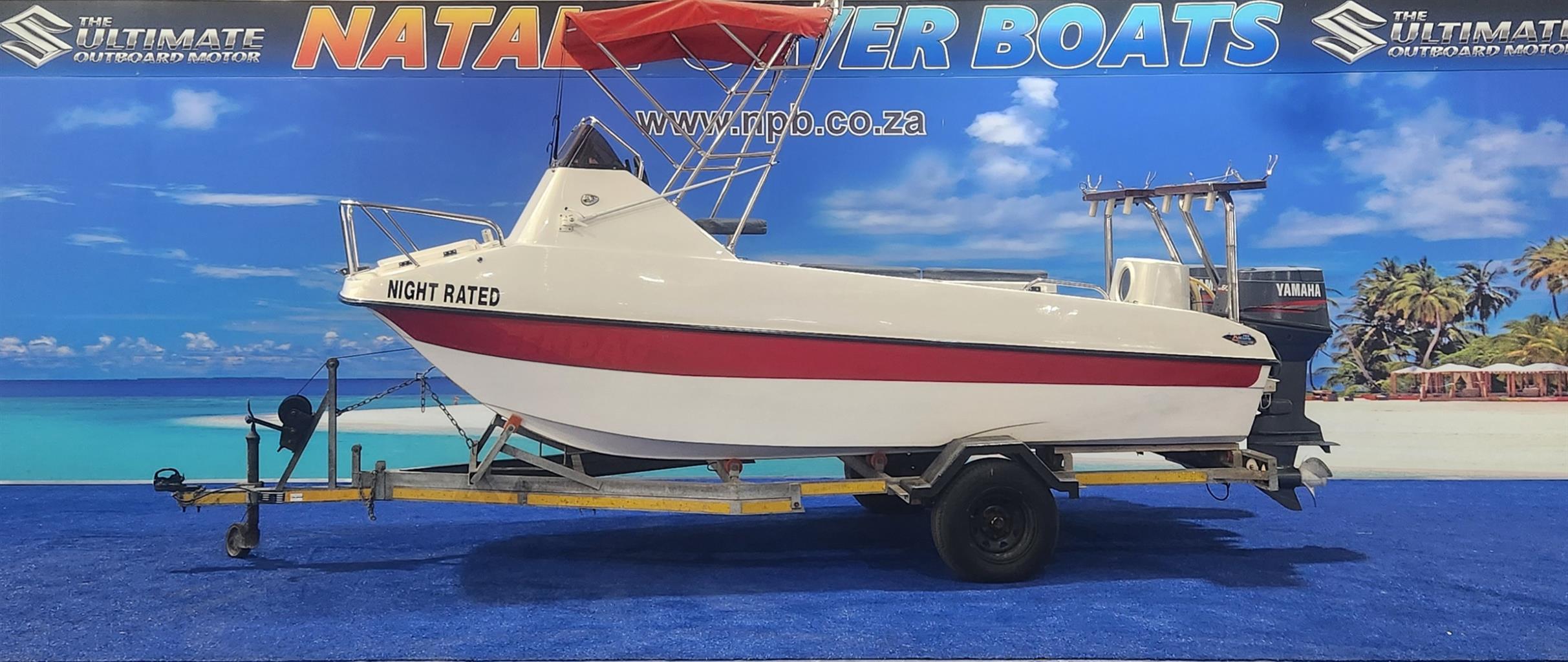 KOSICAT 16 FT ON TRAILER 2 X 60 HP YAMAHA 2 STROKES FINANCE ARRANGED