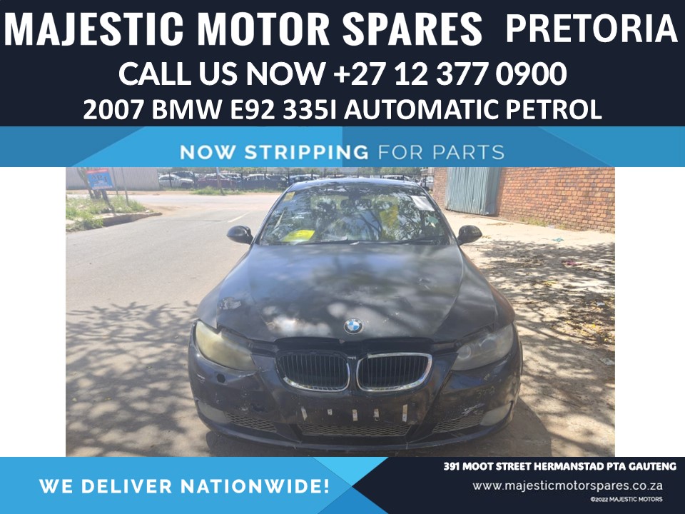 2007 BMW E92 335I stripping for spares - Private Seller 2007 BMW E92 335I stripping for spares - Private Seller