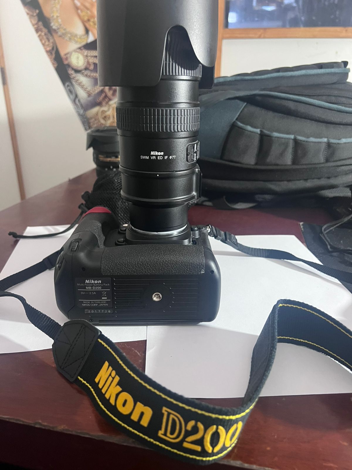 Nikon D200 With Nikon AF -S VR 70- 200mm 1:2:8G