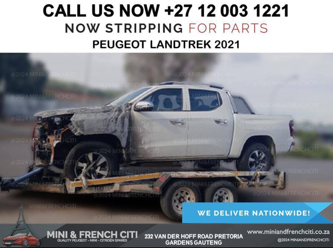 Peugeot Landtrek 2021 Exterior stripping for spares - Private Seller Peugeot Landtrek 2021 Exterior stripping for spares - Private Seller