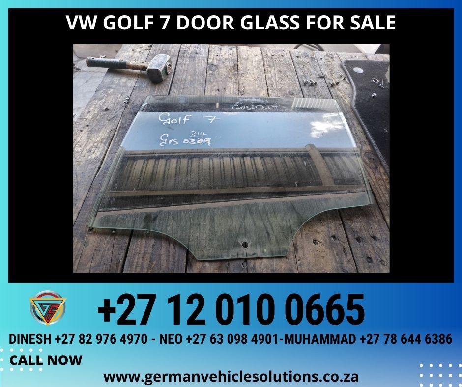 vw golf 7 door glass – used original glass - Private Seller vw golf 7 door glass – used original glass - Private Seller