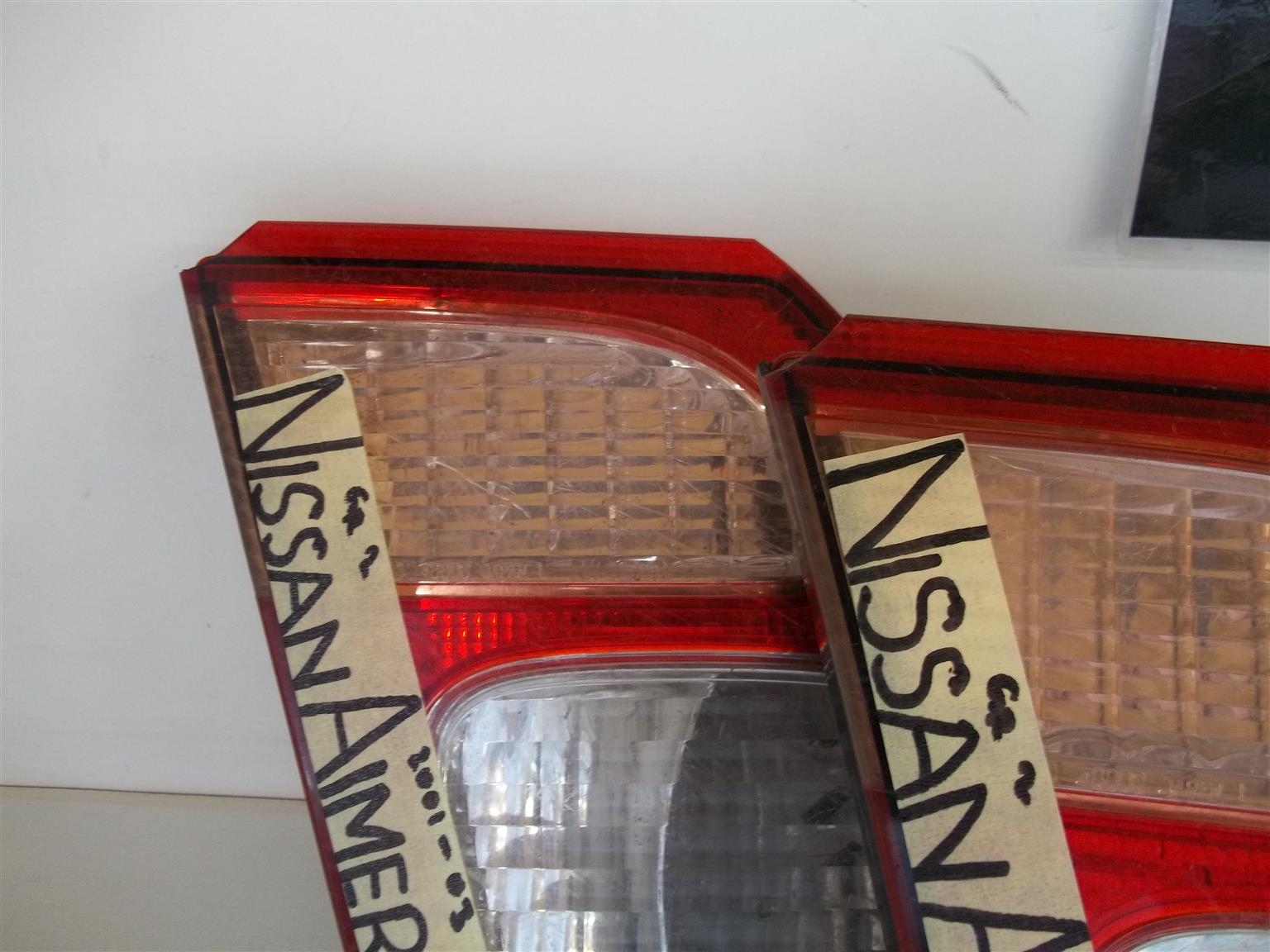 Used Nissan Almera ('01-'03) Inner tail lights (Left & Right) Sold