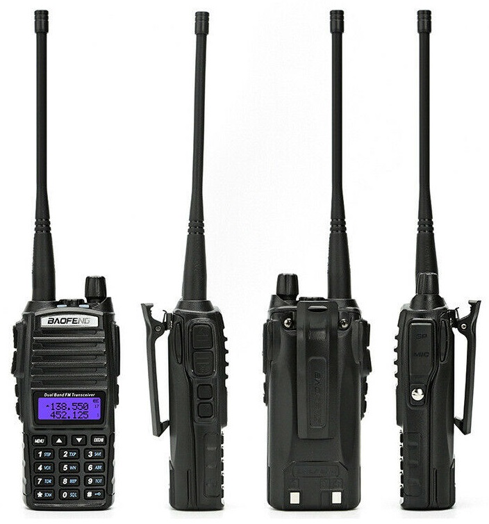 Walkie Talkie VHF UHF Dual Band Two Way Radios / Transceivers. Brand New Products