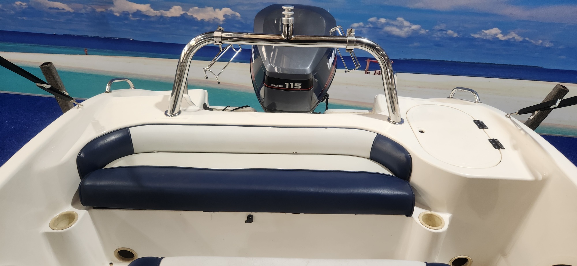 EXPLORER 510 CC ON TRAILER 115 HP YAMAHA 177 HOUR