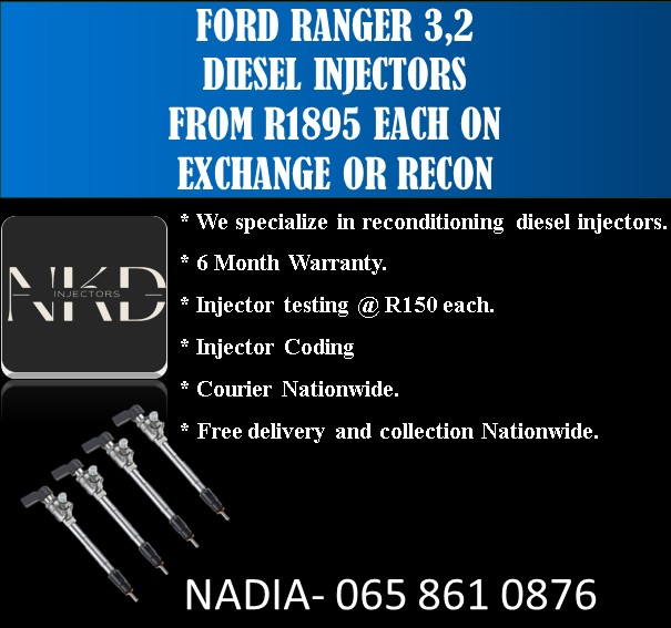 Ford Ranger 3.2 injectors for sale - Private Seller Ford Ranger 3.2 injectors for sale - Private Seller