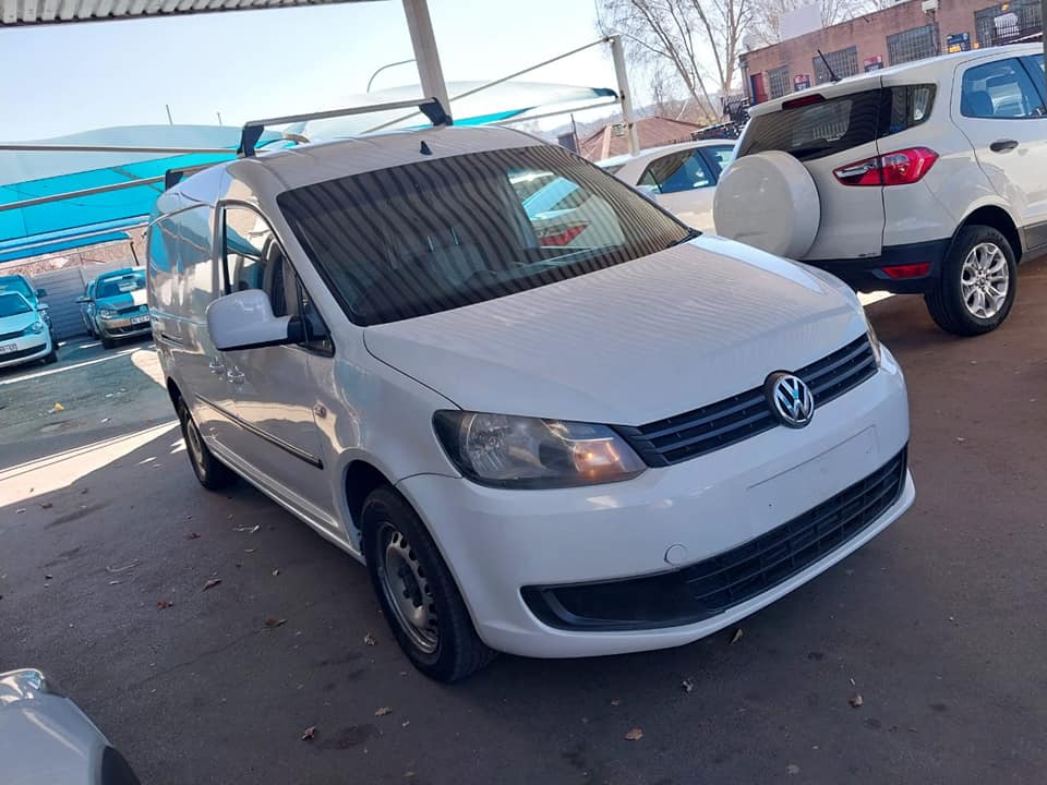 2013 VOLKSWAGEN CADDY PANEL VAN WHITE COLOR MANUEL PETROL