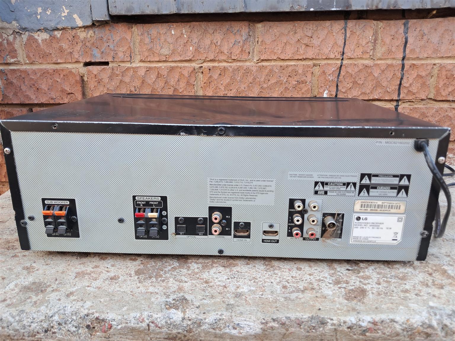 LG ARX-5000 2.2 Channel AV Reciever
