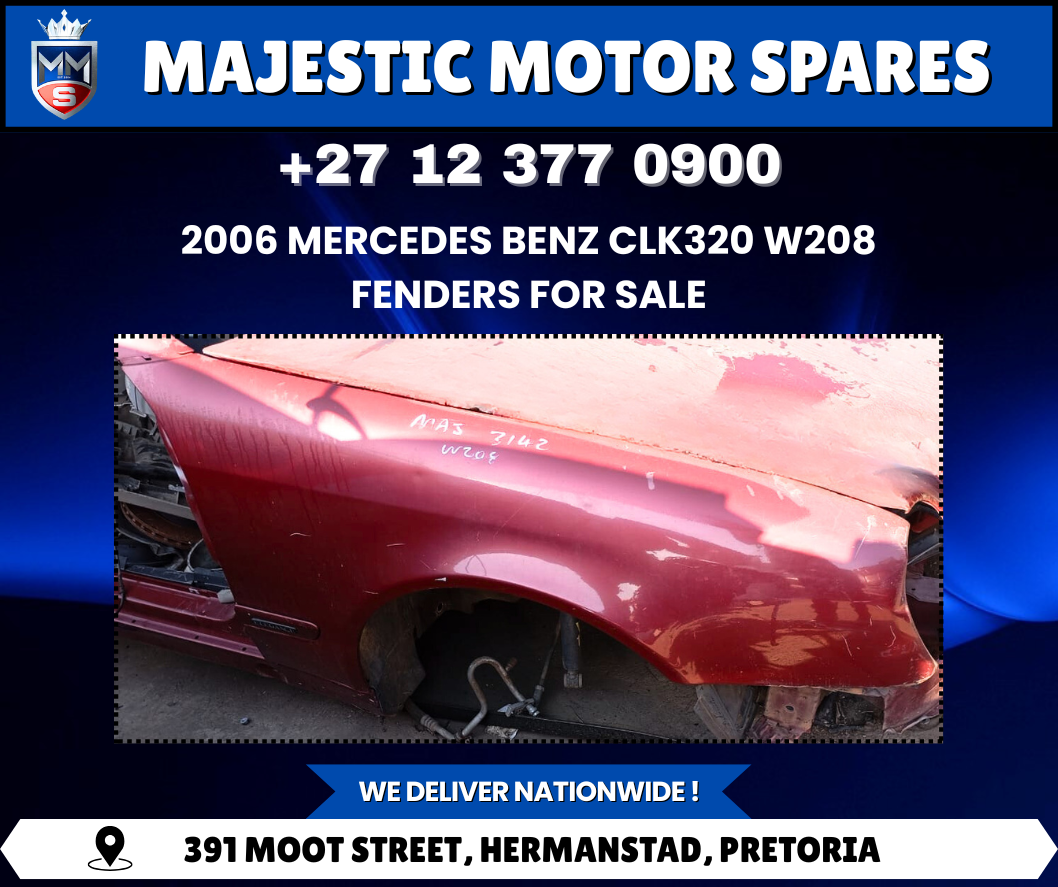 Mercedes-Benz CLK320 W208 Fenders (2006 model) for Sale – Used - Private Seller Mercedes-Benz CLK320 W208 Fenders (2006 model) for Sale – Used - Private Seller