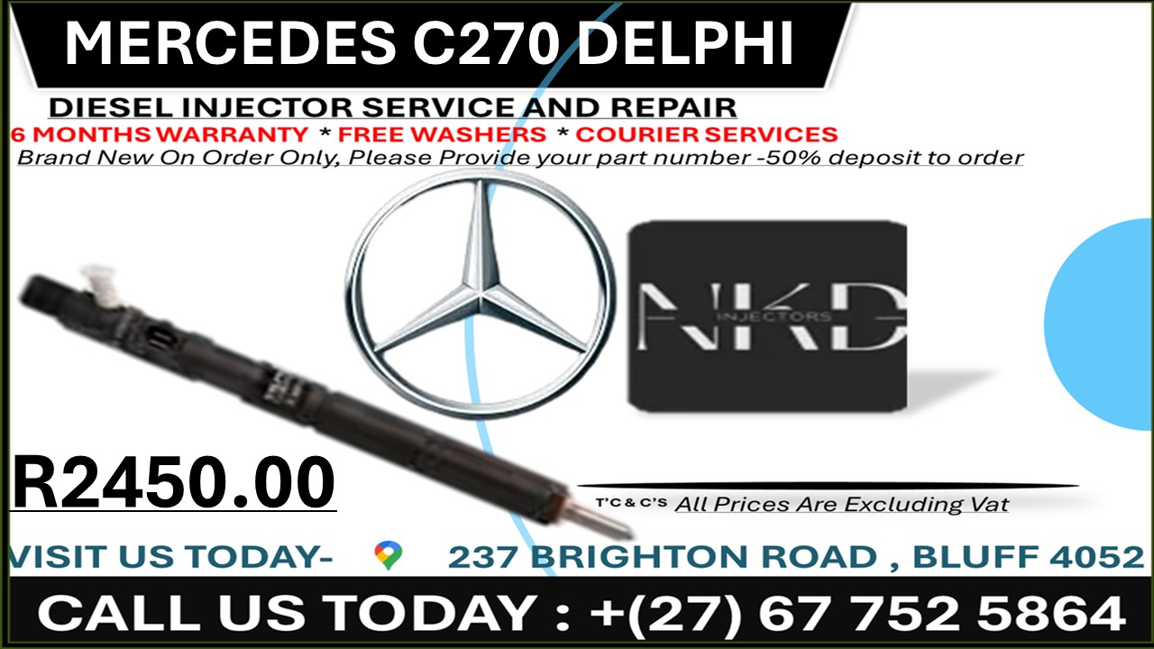 Mercedes C270 Delphi Diesel Injectors on Recondition - Private Seller Mercedes C270 Delphi Diesel Injectors on Recondition - Private Seller