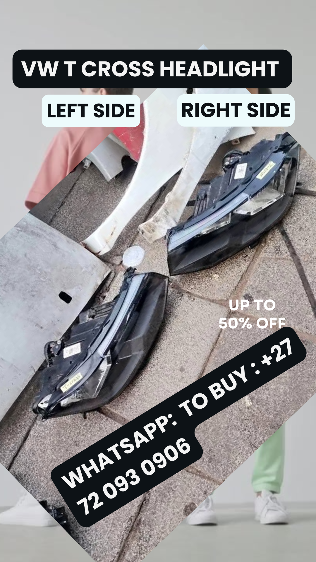 Vw T Cross Headlight Left & Right Side - Private Seller Vw T Cross Headlight Left & Right Side - Private Seller