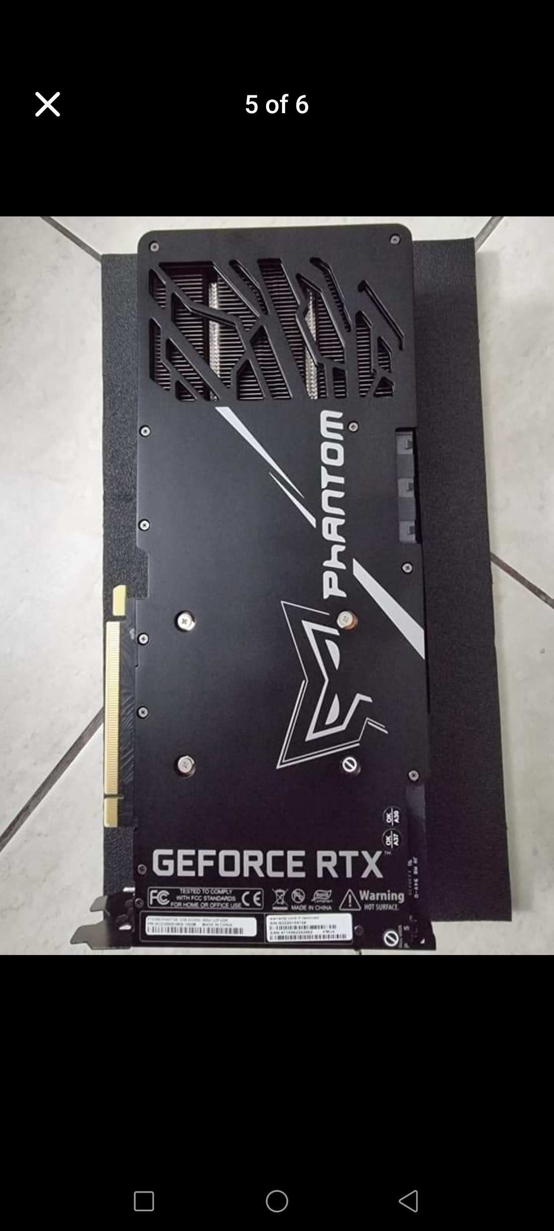 Gainward phantom rtx 3080lhr 12GB GPU | Junk Mail Marketplace