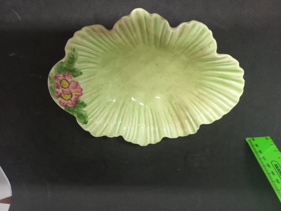 Vintage Sylvac 1920 Floral trinket dish