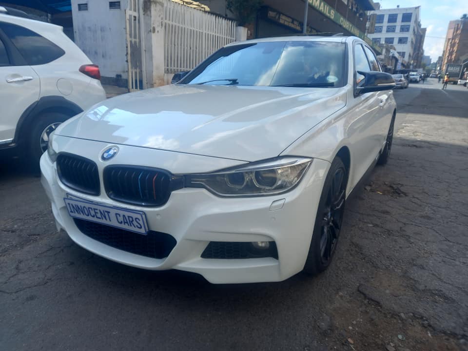 2013 BMW F30 320d DIESEL, AUTOMATIC, MILEAGEWHITE COLOUR, PRICE