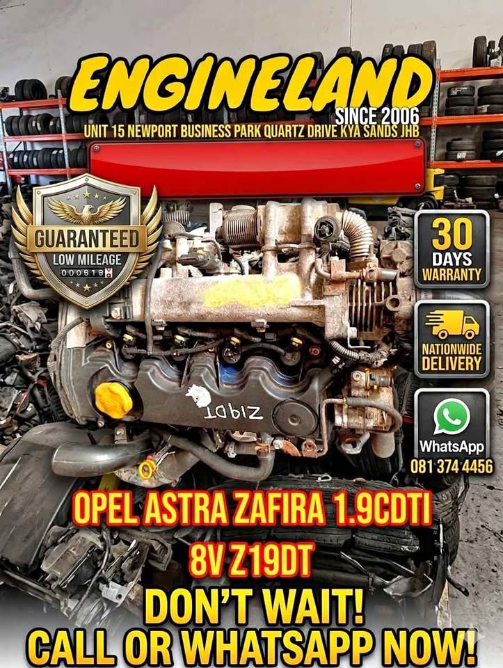 Opel Astra, Zafira 1.9cdti Z19DT engine - Private Seller Opel Astra, Zafira 1.9cdti Z19DT engine - Private Seller