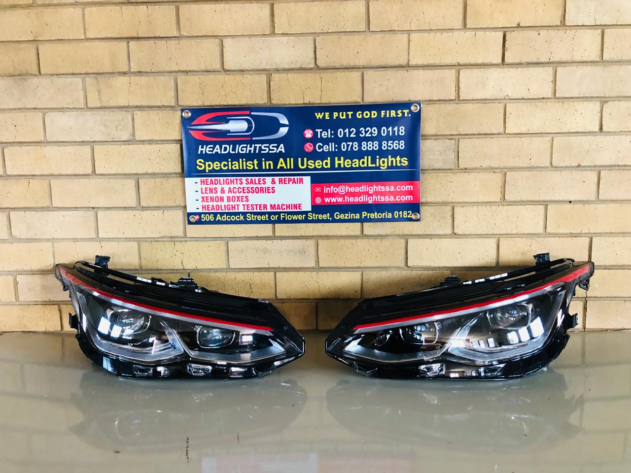 VW Golf 8 GTI (IQ Light) left and right side xenon headlights - Private Seller VW Golf 8 GTI (IQ Light) left and right side xenon headlights - Private Seller