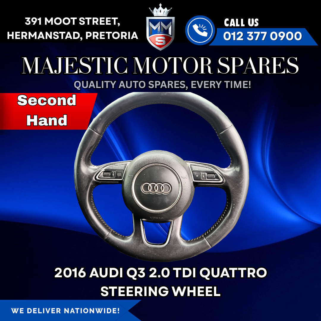 2016 Audi Q3 2.0 TDI Quattro Steering Wheel for Sale – Used - Private Seller 2016 Audi Q3 2.0 TDI Quattro Steering Wheel for Sale – Used - Private Seller
