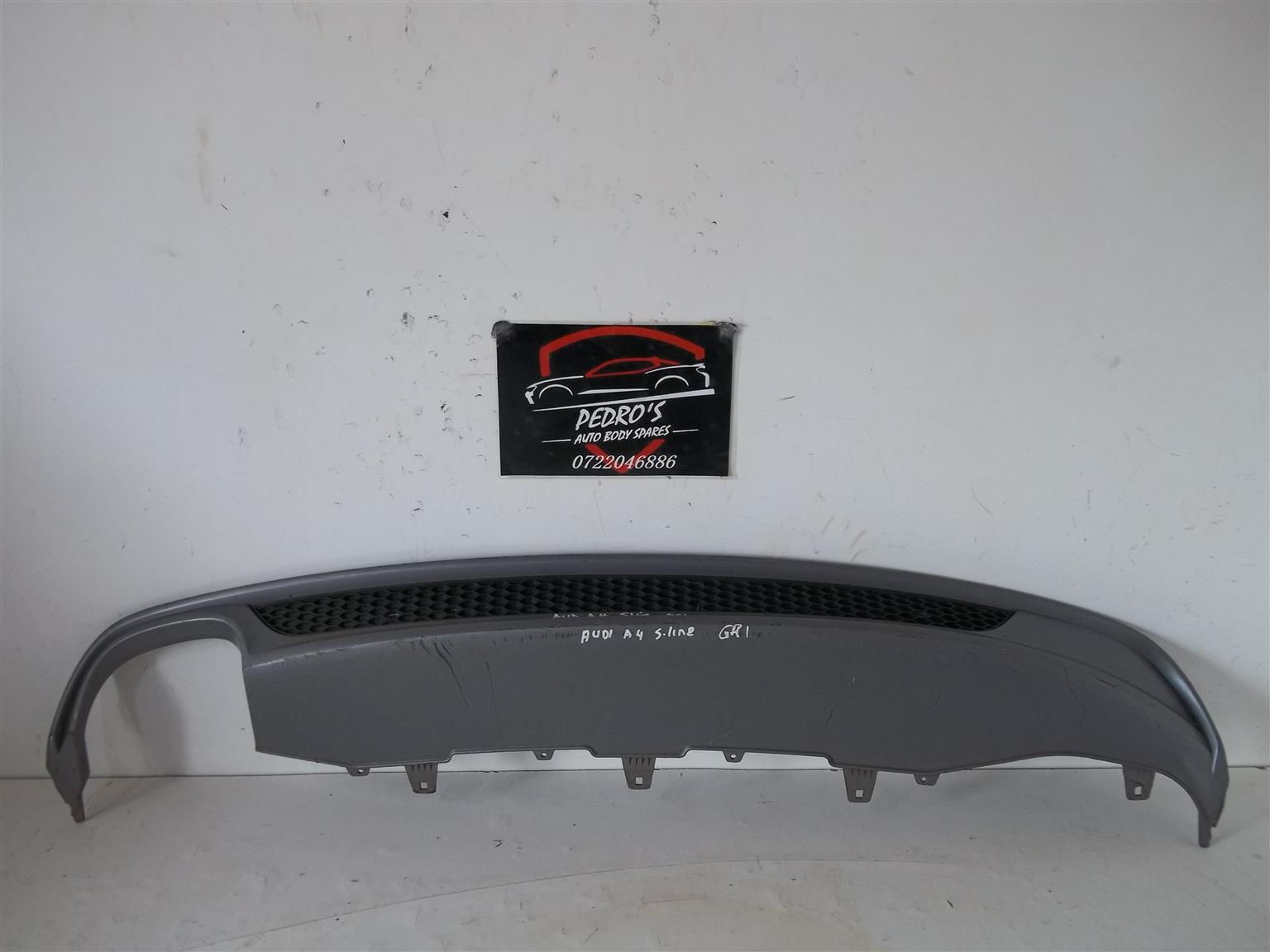 Audi A4 S-Line rear bumper diffuser - Private Seller Audi A4 S-Line rear bumper diffuser - Private Seller