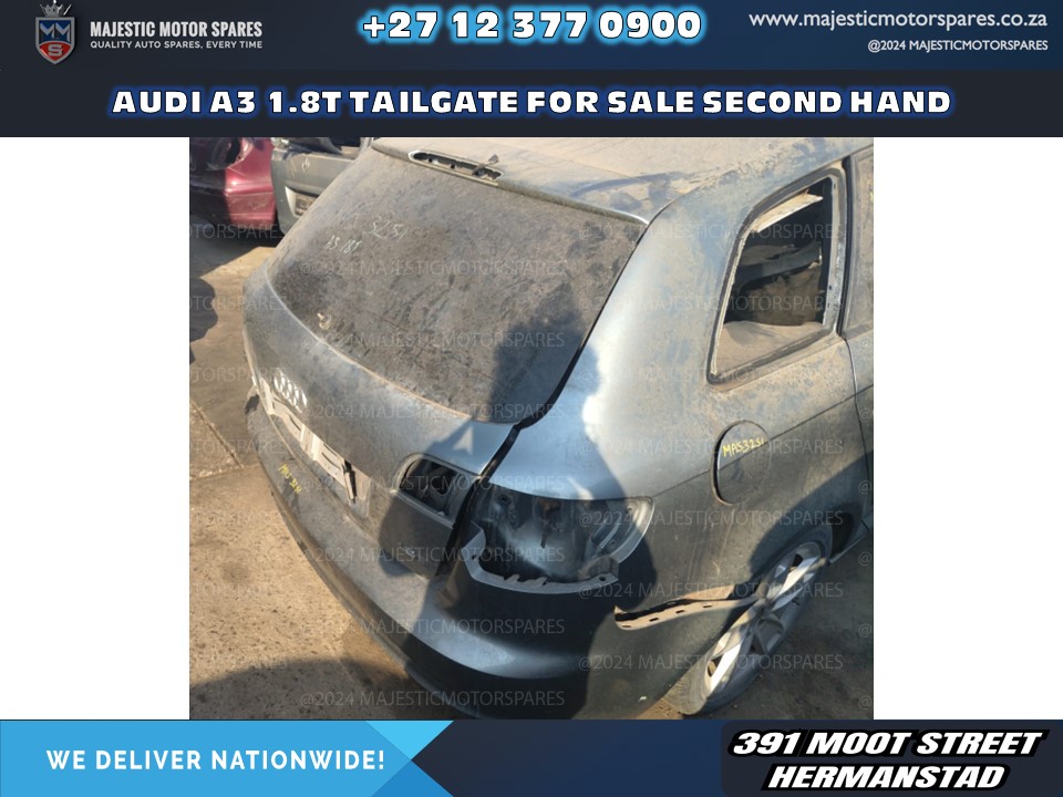 Second-Hand Audi A3 1.8T Tailgate Boot Lid for Sale
