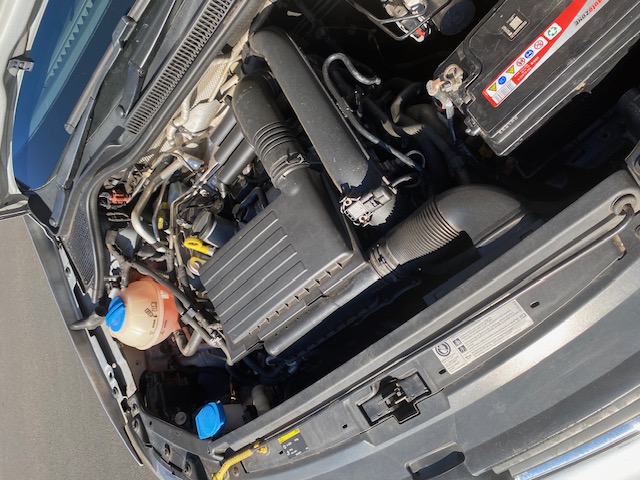 Silver VW Polo 1,2 TSI Comfortline