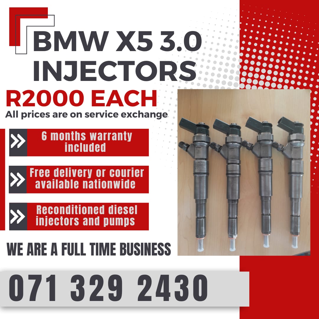 BMW X5 3.0 INJECTORS FOR SALE WITH WARRANTY INCLUDED - Private Seller BMW X5 3.0 INJECTORS FOR SALE WITH WARRANTY INCLUDED - Private Seller