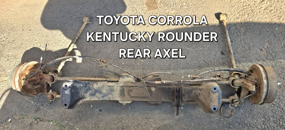Toyota Corolla Kentucky Rounder Rear Axel @ BARGAIN PRICES NOT TO MISS!!! - Private Seller Toyota Corolla Kentucky Rounder Rear Axel @ BARGAIN PRICES NOT TO MISS!!! - Private Seller