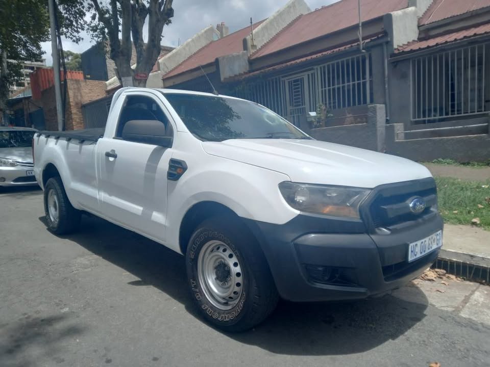 2017 Ford Ranger single cab 2.2 Diesel, Manual 5speed, White, Spere key, Low Raider,