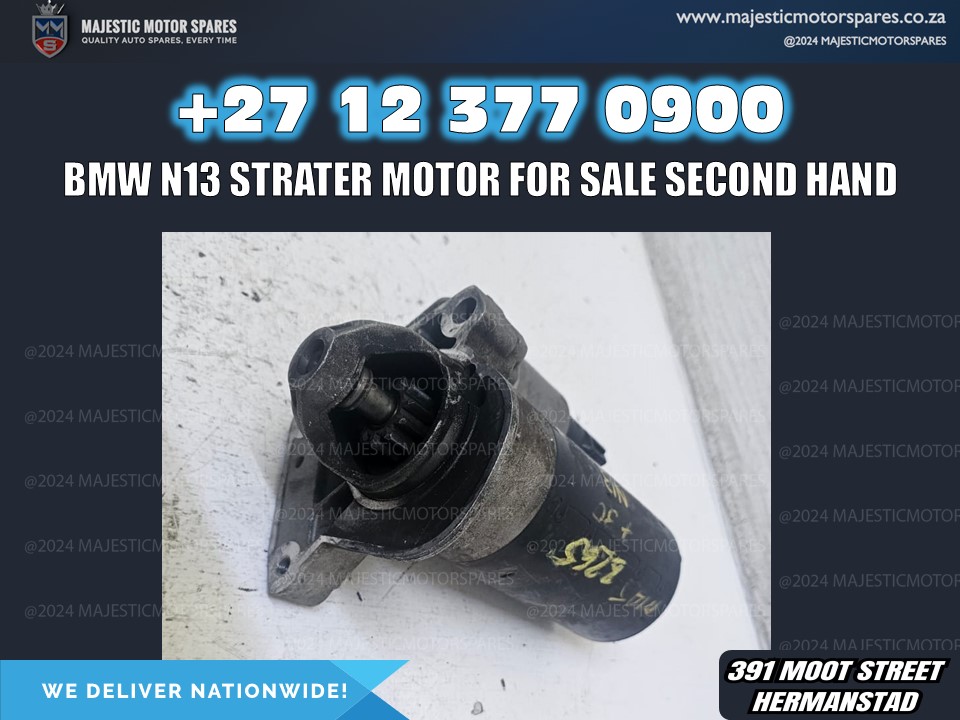 BMW N13 Starter Motor for Sale - Private Seller BMW N13 Starter Motor for Sale - Private Seller