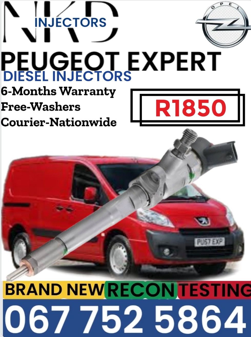 Peugeot Expert Diesel injectors - Private Seller