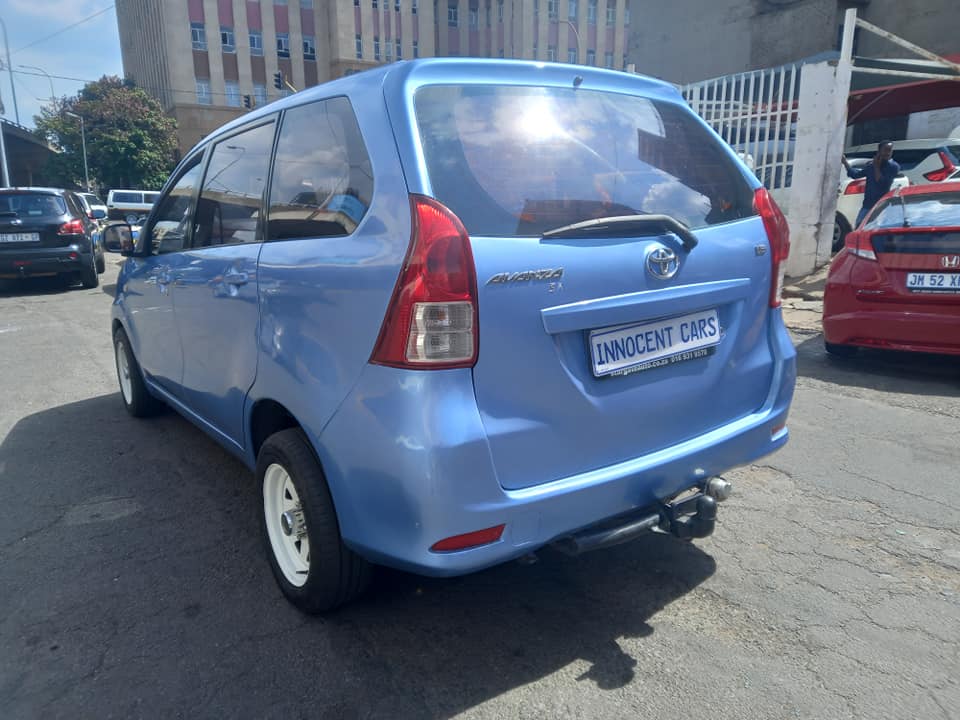 2014 TOYOTA AVANZA 1.5 PETROL, MANUAL TRANSMISSION, SKY BLUE COLOUR