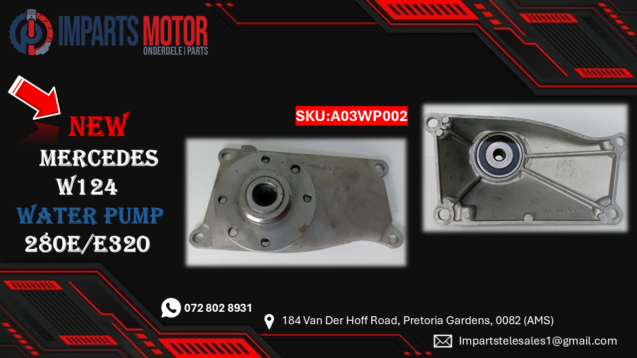 MERCEDES W124 WATER PUMP 280E /E320 FOR SALE - Private Seller