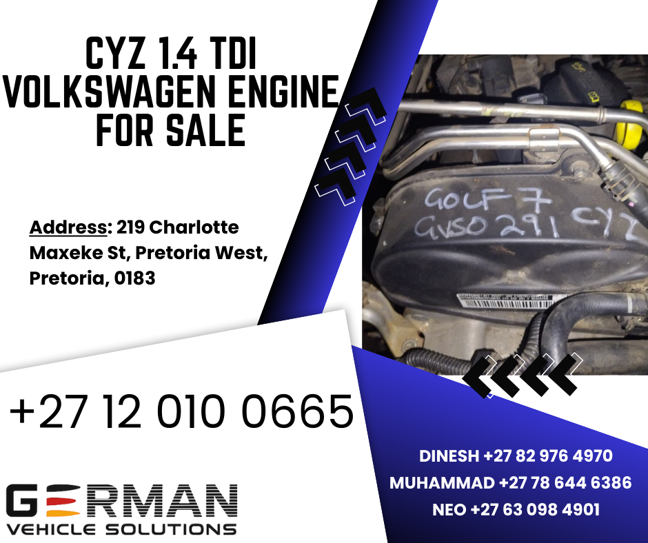 cyz 1.4 tdi volkswagen engine for sale used - Private Seller cyz 1.4 tdi volkswagen engine for sale used - Private Seller