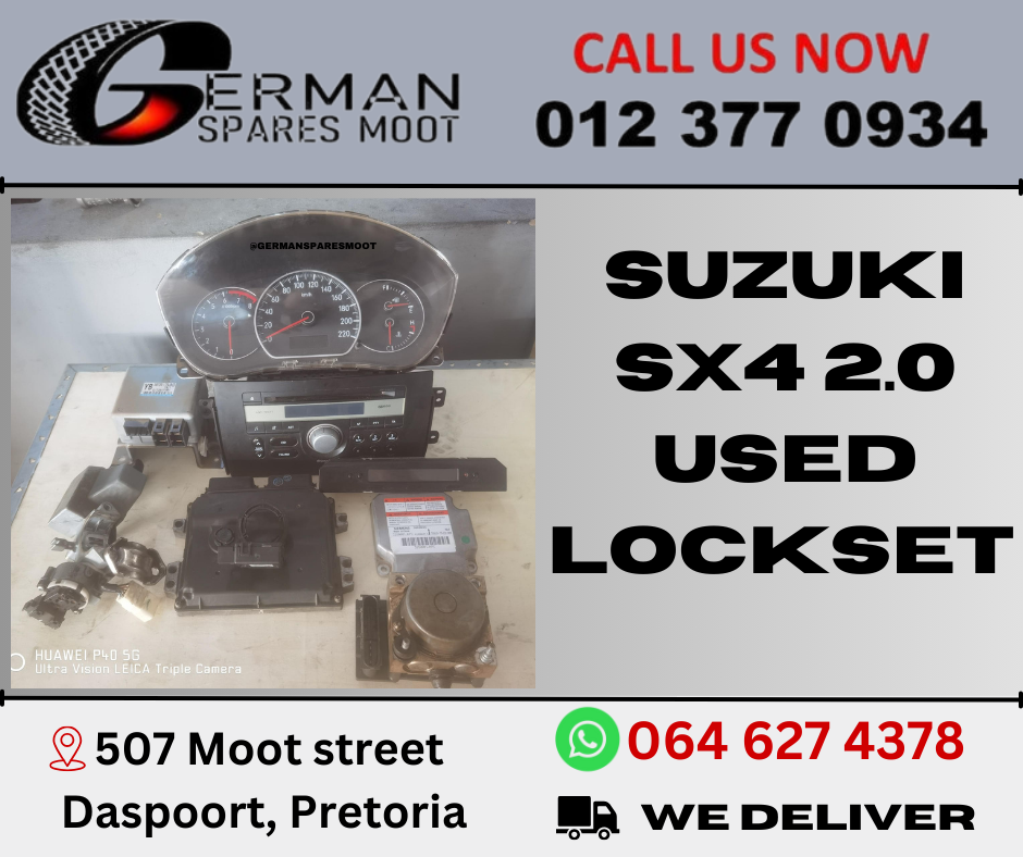 Suzuki SX4 2.0 Lockset (Used) - Private Seller