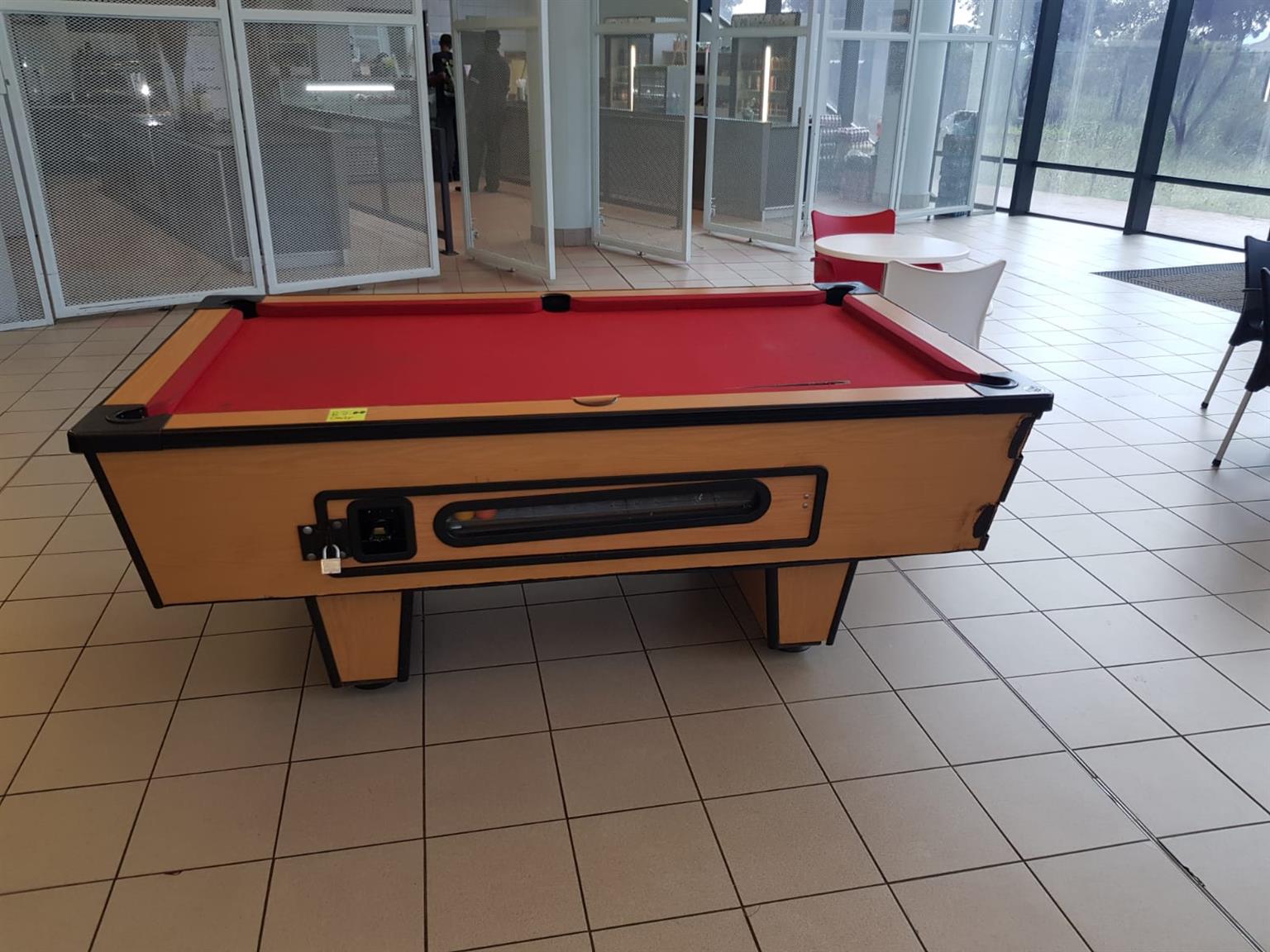 Coin operated pool table Junk Mail