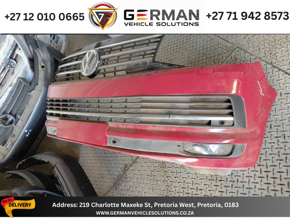 VW t6 transporter front bumper second hand for sale